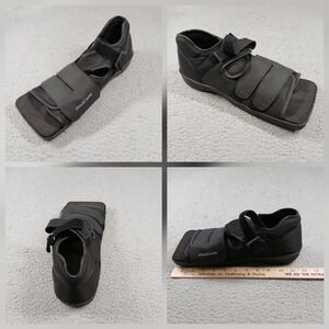 ProCare Post Op Medical Walking Shoe L Unisex Adjustable Black Orthopedic